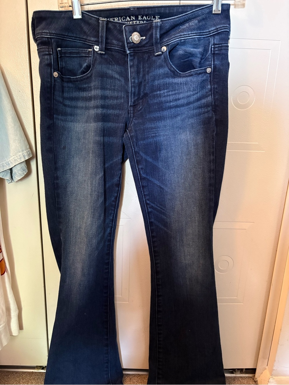 American Eagle Outfitters Dark Blue Flared Jeans